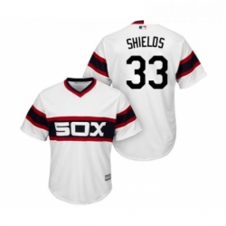 Youth Majestic Chicago White Sox 33 James Shields Replica White 2013 Alternate Home Cool Base MLB Jerseys