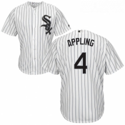 Youth Majestic Chicago White Sox 4 Luke Appling Authentic White Home Cool Base MLB Jersey