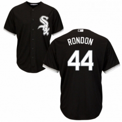 Youth Majestic Chicago White Sox 44 Bruce Rondon Replica Black Alternate Home Cool Base MLB Jersey 