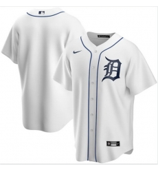 Men Detroit Tigers Nike White Blank Jersey