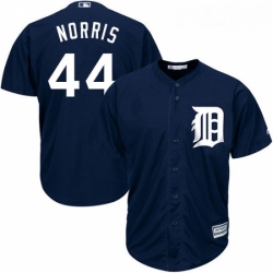 Youth Majestic Detroit Tigers 44 Daniel Norris Replica Navy Blue Alternate Cool Base MLB Jersey
