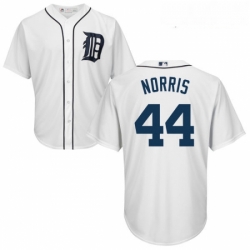 Youth Majestic Detroit Tigers 44 Daniel Norris Replica White Home Cool Base MLB Jersey