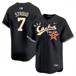 Men Houston Astros Active Player Custom Black Cactus Jack Vapor Premier Limited Stitched Baseball Jersey