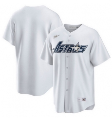 Men Houston Astros White Gold Star Cooperstown Stitched jersey