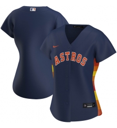 Houston Astros Nike Women Alternate 2020 MLB Team Jersey Navy