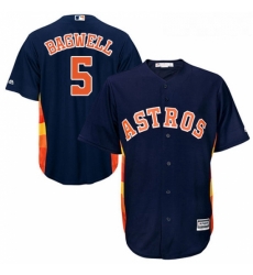 Youth Majestic Houston Astros 5 Jeff Bagwell Replica Navy Blue Alternate Cool Base MLB Jersey