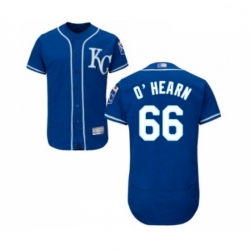 Mens Kansas City Royals 66 Ryan O Hearn Royal Blue Alternate Flex Base Authentic Collection Baseball Jersey