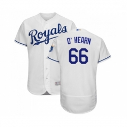 Mens Kansas City Royals 66 Ryan O Hearn White Flexbase Authentic Collection Baseball Jersey
