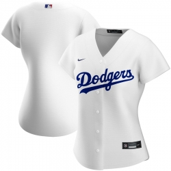 Los Angeles Dodgers Nike Women Home 2020 MLB Team Jersey White