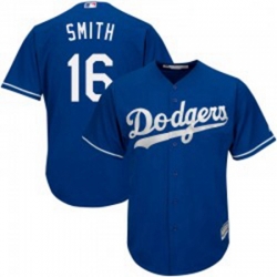 Will Smith Youth Los Angeles Dodgers Royal Replica Cool Base Alternate Jersey Majestic