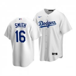 Youth Los Angeles Dodgers 16 Will Smith White Stitched Baseball Jersey