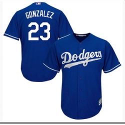 Youth Los Angeles Dodgers Adrian Gonzalez Blue Authentic Home Cool Base MLB Jersey