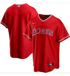 Men Los Angeles Angels Nike Red Blank Jersey