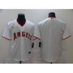 Men Los Angeles Angels Nike White Blank Jersey II