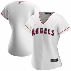 Los Angeles Angels Nike Women Home 2020 MLB Team Jersey White