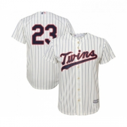 Youth Minnesota Twins 23 Nelson Cruz Replica Cream Alternate Cool Base Baseball Jersey 