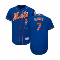 Mens New York Mets 7 Gregor Blanco Royal Blue Alternate Flex Base Authentic Collection Baseball Jersey