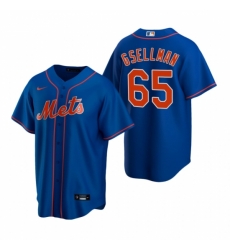 Mens Nike New York Mets 65 Robert Gsellman Royal Alternate Stitched Baseball Jersey