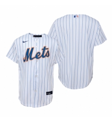 Mens Nike New York Mets Blank White Home Stitched Baseball Jersey