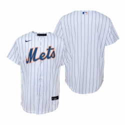 Mens Nike New York Mets Blank White Home Stitched Baseball Jersey
