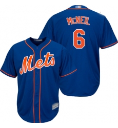 Mets #6 Jeff McNeil Blue New Cool Base Stitched Baseball Jersey