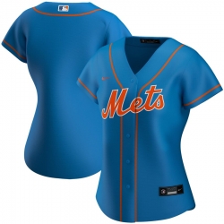 New York Mets Nike Women Alternate 2020 MLB Team Jersey Royal