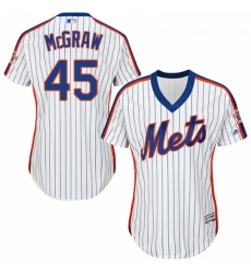 Womens Majestic New York Mets 45 Tug McGraw Authentic White Alternate Cool Base MLB Jersey