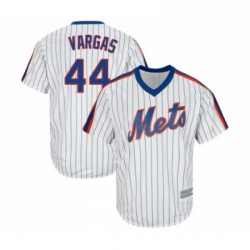 Youth New York Mets 44 Jason Vargas Authentic White Alternate Cool Base Baseball Jersey 