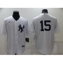 Men New York Yankees 15 Thurman Munson White Cool Base Stitched Baseball jersey