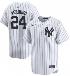 Men New York Yankees 24 Alex Verdugo White 2024 Gome Limited Cool Base Stitched Baseball Jersey