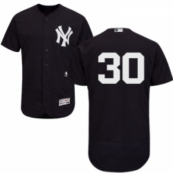 Mens Majestic New York Yankees 30 David Robertson Navy Blue Flexbase Authentic Collection MLB Jersey