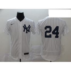 Yankees 24 Gary Sanchez White 2020 Nike Flexbase Jersey