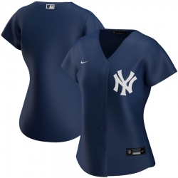 New York Yankees Nike Women Alternate 2020 MLB Team Jersey Navy