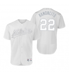 Oakland Athletics Ramon Laureano Ramoncito White 2019 Players Weekend MLB Jersey