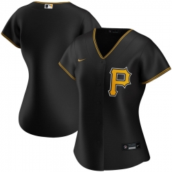 Pittsburgh Pirates Nike Women Alternate 2020 MLB Team Jersey Black