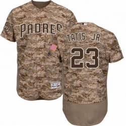 Men San Diego Padres Fernando Tatis Jr. Camo Stitched MLB Jersey