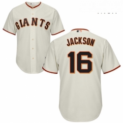 Mens Majestic San Francisco Giants 16 Austin Jackson Replica Cream Home Cool Base MLB Jersey 