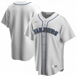 Men Seattle Mariners Nike Home Cooperstown Collection Team MLB Jersey White