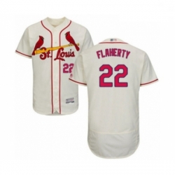 Men St. Louis Cardinals 22 Jack Flaherty Cream Alternate Flex Base Authentic Collection Baseball Player Jersey