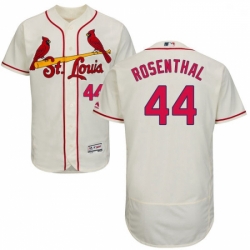 Mens Majestic St Louis Cardinals 44 Trevor Rosenthal Cream Alternate Flex Base Authentic Collection MLB Jersey