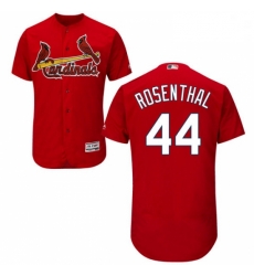 Mens Majestic St Louis Cardinals 44 Trevor Rosenthal Red Alternate Flex Base Authentic Collection MLB Jersey