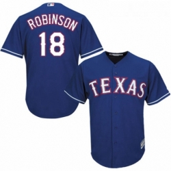Youth Majestic Texas Rangers 18 Drew Robinson Replica Red Alternate Cool Base MLB Jersey 