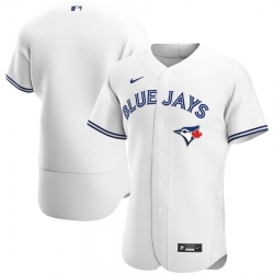 Men Toronto Blue Jays Men Nike White Home 2020 Flex Base MLB Jersey