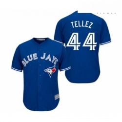 Mens Toronto Blue Jays 44 Rowdy Tellez Replica Blue Alternate Baseball Jersey 