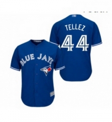 Youth Toronto Blue Jays 44 Rowdy Tellez Replica Blue Alternate Baseball Jersey 