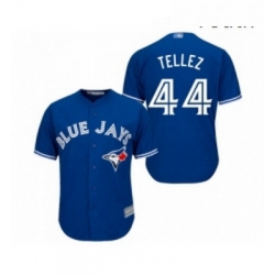 Youth Toronto Blue Jays 44 Rowdy Tellez Replica Blue Alternate Baseball Jersey 
