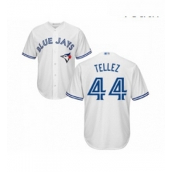 Youth Toronto Blue Jays 44 Rowdy Tellez Replica White Home Baseball Jersey 