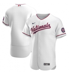 Men Washington Nationals Men Nike White Alternate 2020 Flex Base Team MLB Jersey