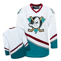 All Size Anaheim Ducks adidas White Home Authentic Blank Jersey
