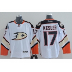 NHL Anaheim Ducks #17 Ryan Kesler Stitched white jerseys